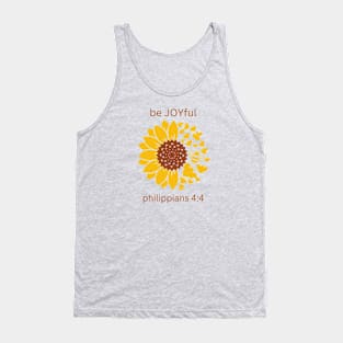 Be Joyful - Philippians 4:4 Tank Top